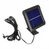 LED lauko saulės prožektorius MACLEAN MCE438, 5W, 400 lm, IP44, Li-Ion 5,2V, sieninis, balta šviesa, juodas