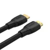 HDMI kabelis Unitek C11043BK 10 m, HDMI A tipo vyriškas–vyriškas, HDMI 2.0, 18 Gbit/s, auksuoti kontaktai, juodas