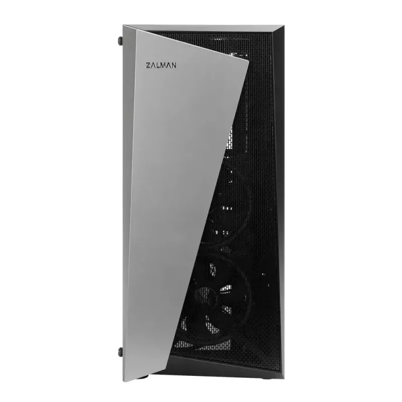 PC korpusas Zalman S4 Plus Midi Tower juodas