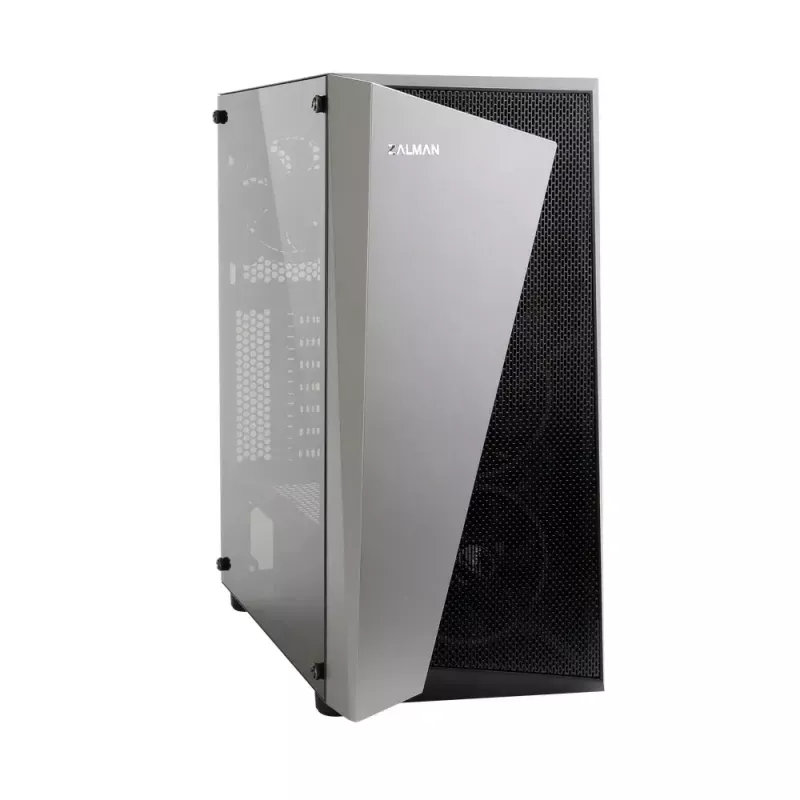 PC korpusas Zalman S4 Plus Midi Tower juodas