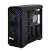 PC korpusas Fractal Design Torrent Tower Black – ATX/EATX/ITX, 2x180mm priekiniai ventiliatoriai, 2x3,5 colio ir 4x2,5 colio diskų vietos, grūdintas stiklas
