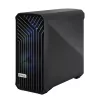 PC korpusas Fractal Design Torrent Tower Black – ATX/EATX/ITX, 2x180mm priekiniai ventiliatoriai, 2x3,5 colio ir 4x2,5 colio diskų vietos, grūdintas stiklas