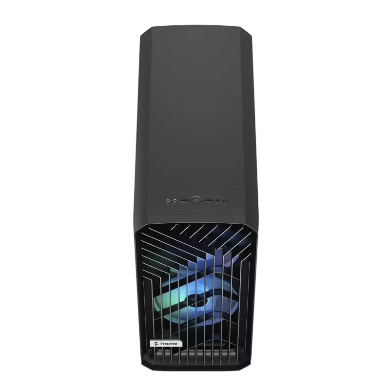 PC korpusas Fractal Design Torrent Tower Black – ATX/EATX/ITX, 2x180mm priekiniai ventiliatoriai, 2x3,5 colio ir 4x2,5 colio diskų vietos, grūdintas stiklas