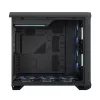 PC korpusas Fractal Design Torrent Tower Black – ATX/EATX/ITX, 2x180mm priekiniai ventiliatoriai, 2x3,5 colio ir 4x2,5 colio diskų vietos, grūdintas stiklas