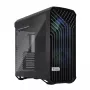 PC korpusas Fractal Design Torrent Tower Black – ATX/EATX/ITX, 2x180mm priekiniai ventiliatoriai, 2x3,5 colio ir 4x2,5 colio diskų vietos, grūdintas stiklas