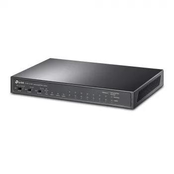 TP-Link TL-SL1311MP 8 prievadų 10/100Mbps + 3 prievadų Gigabit stalinis komutatorius su 8 PoE+ prievadais