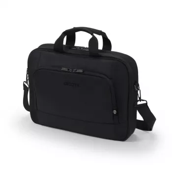 Dėklas nešiojamam kompiuteriui DICOTA Eco Top Traveller Base 15-15,6 col. – juodas / perdirbtas RPET poliesteris