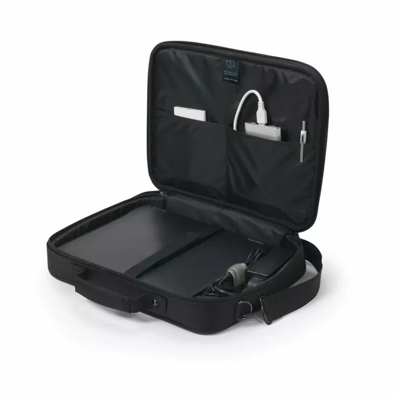 Dėklas nešiojamam kompiuteriui DICOTA Eco Multi Base - 15-17,3 col. - Juodas / 300d Rpet poliesteris