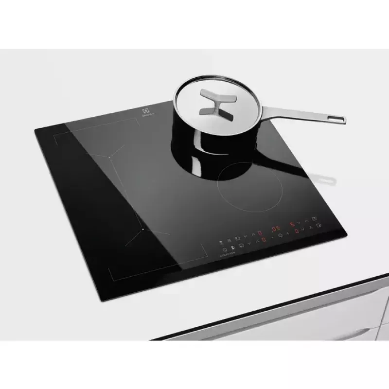 Electrolux LIV63431BK Juoda įmontuojama 60 cm indukcinė kaitlentė 4 zonos