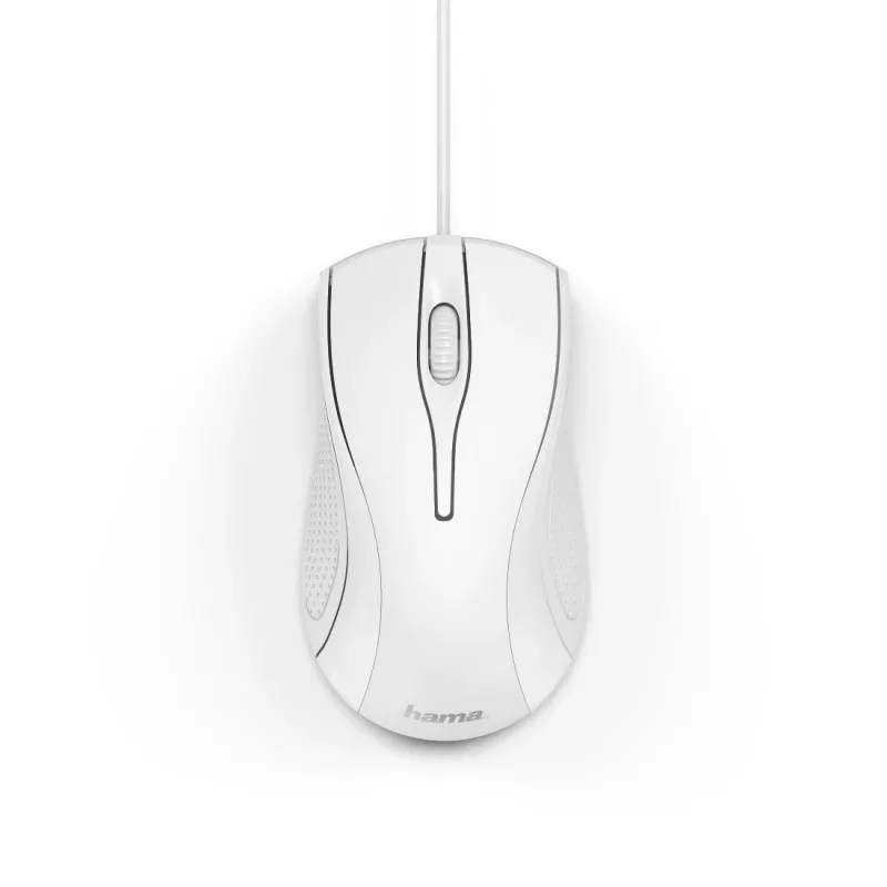 Hama MC-200 pelė Office, dešinei rankai, USB Type-A, optinė, 1200 DPI
