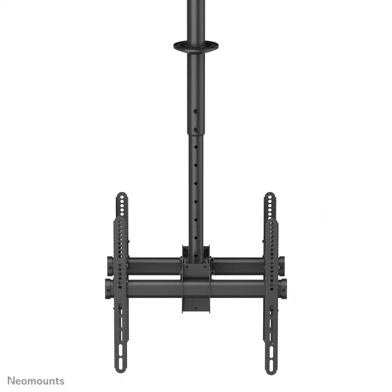Neomounts NM-C440DBLACK lubinis laikiklis dviem monitoriams / televizoriams 32-60 colių - aukštis 56-91 cm