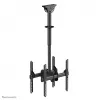 Neomounts NM-C440DBLACK lubinis laikiklis dviem monitoriams / televizoriams 32-60 colių - aukštis 56-91 cm