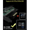 ICY BOX IB-PCI208-HS vidinė M.2 adapterio kortelė