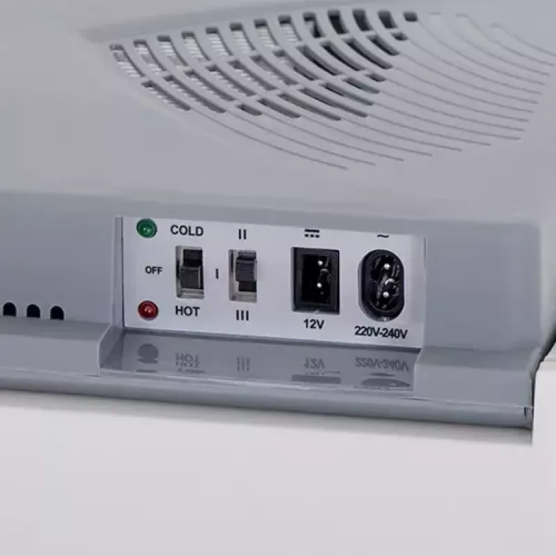 Nešiojamas šaldytuvas Adler AD 8078 30 L elektrinis pilkai baltas