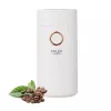 Kavamalė Adler AD4446WG – elektrinė maltuvė su nerūdijančio plieno girnomis, 75 g talpa, 150 W, balta