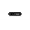 ICY BOX IB-DK4040-CPD Laidinis USB 3.2 Gen 1 (3.1 Gen 1) Type-C dokų stotelė, antracitinė, juoda
