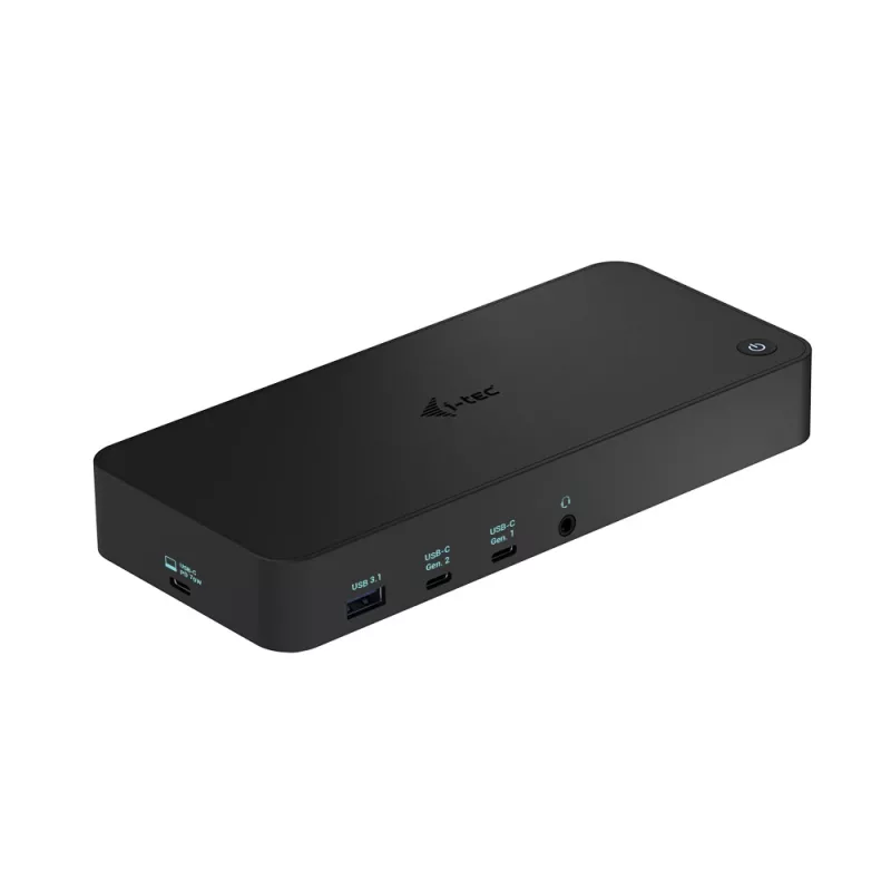 i-tec USB 3.0 / USB-C / Thunderbolt 3x 4K dokų stotelė su Power Delivery 100W