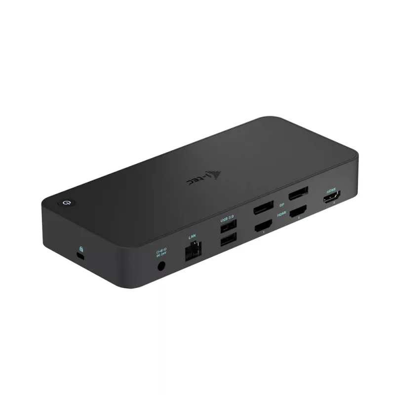 i-tec USB 3.0 / USB-C / Thunderbolt 3x 4K dokų stotelė su Power Delivery 100W