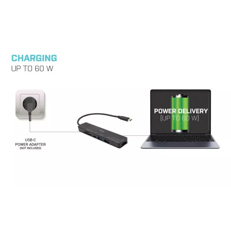 i-tec USB-C Travel Easy Dock 4K HDMI + Power Delivery 60 W