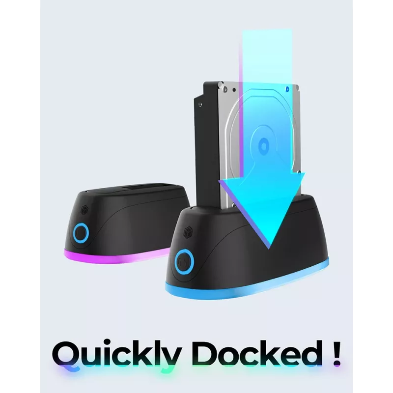 ICY BOX IB-1124L-C3 USB 3.2 Gen 1 (3.1 Gen 1) Type-B juoda