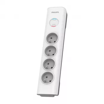 Apsauginis filtras Philips SPN7040WA/60 4 AC lizdai 600 J 2 m Baltas