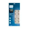 Philips SPN7080WA/60 apsauginis filtras nuo viršįtampių, baltas, 8 kištukiniai lizdai, 2 m