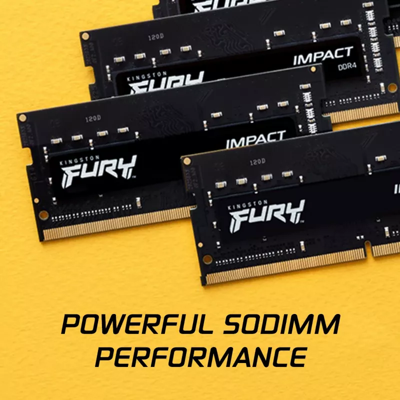 Kingston FURY 16GB 3200MT/s DDR4 CL20 SODIMM Impact
