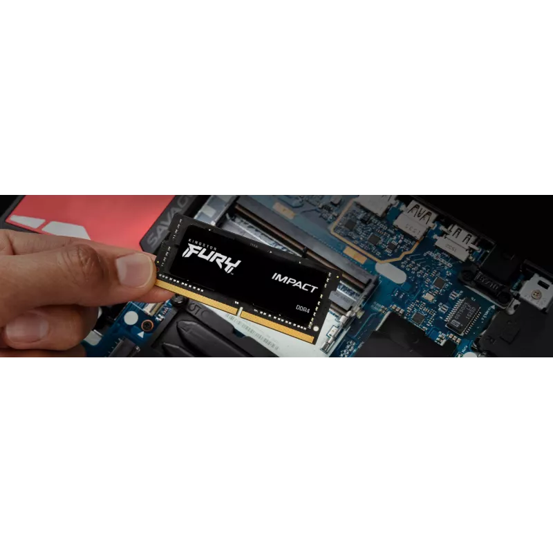 Kingston Technology FURY 16GB 3200MT/s DDR4 CL20 SODIMM (2 modulių rinkinys) Impact
