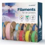 GEMBIRD PLA-PLUS filamentas, baltas, 1,75 mm, 1 kg