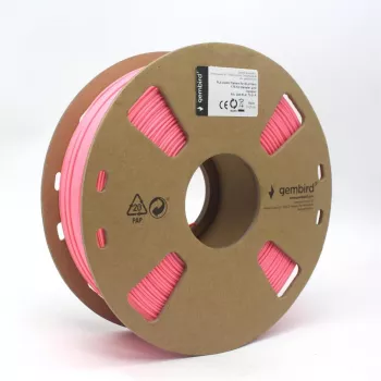 3D spausdinimo medžiaga Gembird 3DP-PLA1.75-01-P rožinė 1 kg