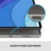 LOGITECH Combo Touch - iPad Pro 12,9 colio (5-osios kartos) - anglų QWERTY