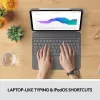 LOGITECH Combo Touch - iPad Pro 12,9 colio (5-osios kartos) - anglų QWERTY