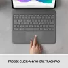 LOGITECH Combo Touch - iPad Pro 12,9 colio (5-osios kartos) - anglų QWERTY