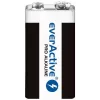Šarminė baterija 9V everActive EV6LR61-PRO, 9 V, 650 mAh, 26,4×48,5×16 mm, 1 vnt.
