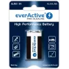 Šarminė baterija 9V everActive EV6LR61-PRO, 9 V, 650 mAh, 26,4×48,5×16 mm, 1 vnt.