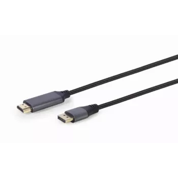 Kabelis adapteris Gembird CC-DP-HDMI-4K-6 — DisplayPort į HDMI Type A, 1,8 m, 4K, juodas