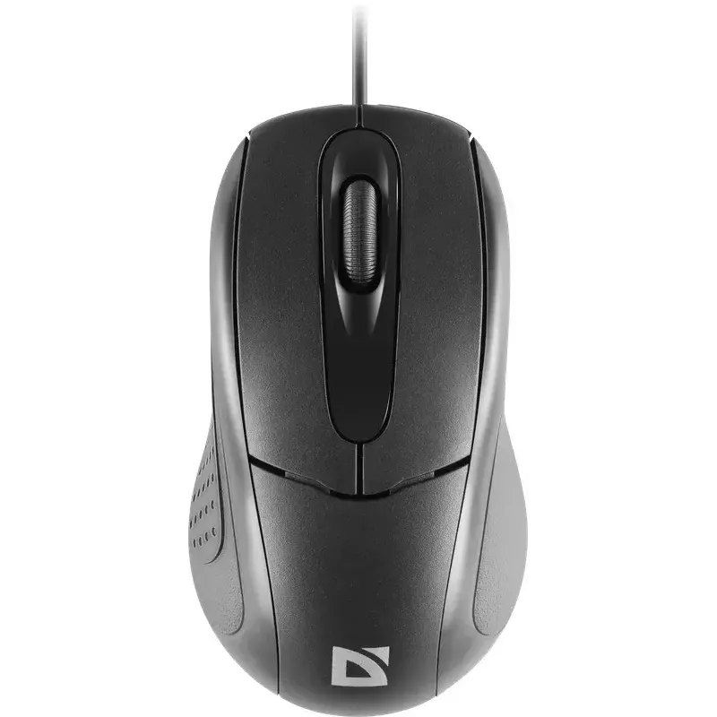 Laidinė optinė pelė DEFENDER MB-580 USB Type-A, ambidekstrinė, 1000 DPI, 3 mygtukai, juoda