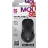 Laidinė optinė pelė DEFENDER MB-580 USB Type-A, ambidekstrinė, 1000 DPI, 3 mygtukai, juoda