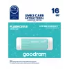 USB atmintukas GOODRAM UME3 CARE 16 GB USB Type-A 3.2 Gen 1 (skaitymas 60 MB/s, rašymas 20 MB/s) turkio spalvos