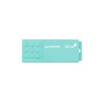 USB atmintukas GOODRAM UME3 32 GB USB Type-A 3.2 Gen 1 – turkio spalvos, 60 MB/s skaitymas, 20 MB/s rašymas