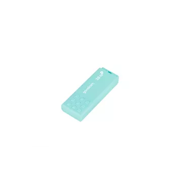 USB atmintukas GOODRAM UME3 32 GB USB Type-A 3.2 Gen 1 – turkio spalvos, 60 MB/s skaitymas, 20 MB/s rašymas