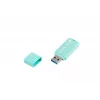 USB atmintukas GOODRAM 64 GB USB-A 3.2 Gen 1 UME3, turkio spalvos, skaitymas 60 MB/s, rašymas 20 MB/s