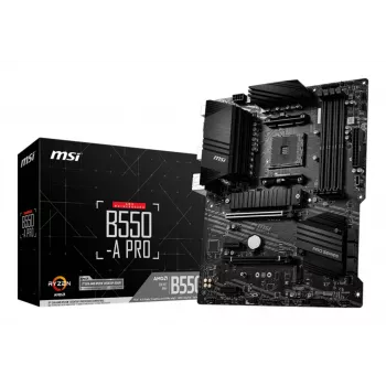 Motininė plokštė MSI B550-A PRO AMD B550 Socket AM4 ATX