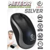 Belaidė optinė pelė Rebeltec METEOR sidabrinė RBLMYS00050 USB
