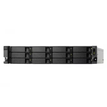 QNAP - TL-R1200S-RP - Festplatten-Array - 12 Schächte (SATA-600) SATA 6Gb/s (extern) Rack einbaufähig 2U