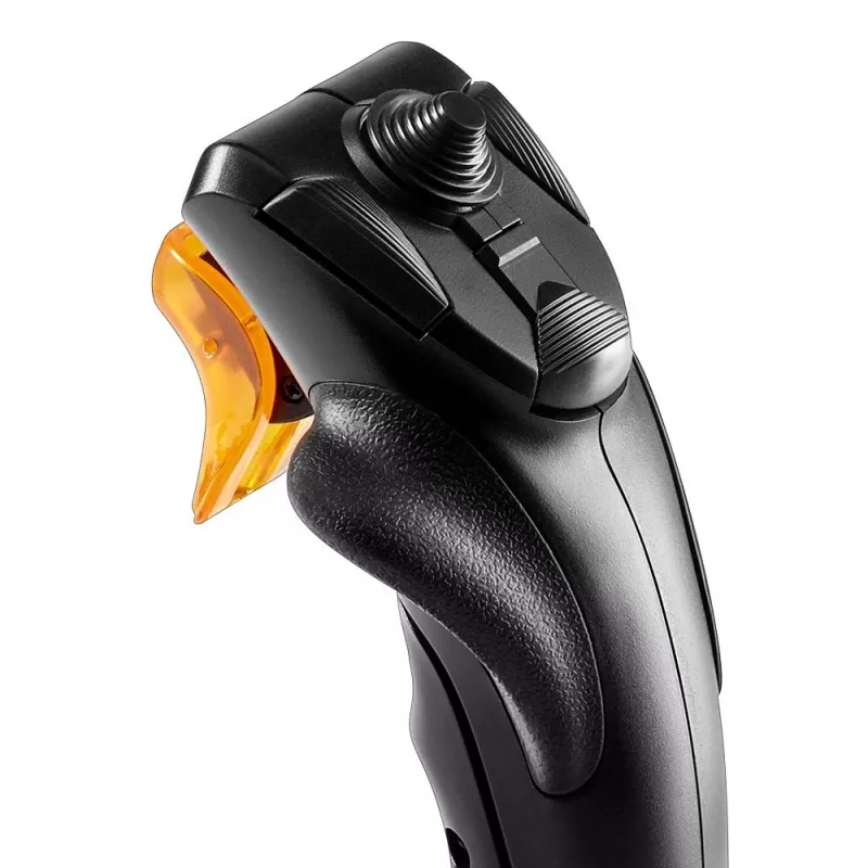 Thrustmaster T.16000M FCS SPACE SIM DUO Juoda, Oranžinė USB Vairasvirtė Analoginė / Skaitmeninė PC