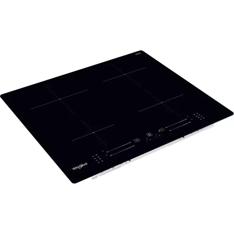 Whirlpool WS S4060 BF įmontuojama indukcinė kaitlentė, juoda, 60 cm, 4 zonos