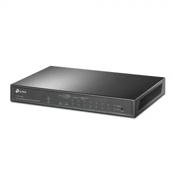 Valdomas jungiklis TP-Link TL-SG1210MPE 10 prievadų Gigabit su 8 PoE+ prievadais