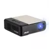 Projektorius ASUS ZenBeam E2, DLP, 300 ANSI liumenų, WVGA (854x480), juodas/auksinis