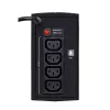 Nepertraukiamo maitinimo šaltinis EVER DUO 550 PL AVR USB 550VA, 0,55 kVA / 330 W, Line-Interactive, 3×C13 lizdai, 12V 5Ah baterija